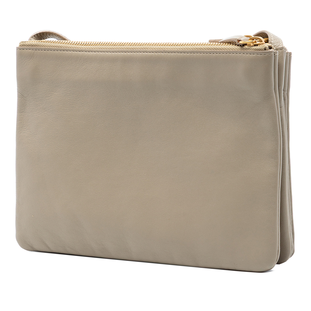 Pre-Loved Celine Large Lambskin Trio Crossbody - Picture 2 of 7